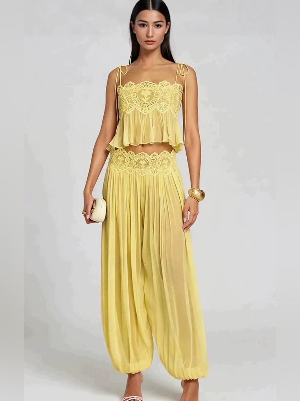 2 piece flowy set